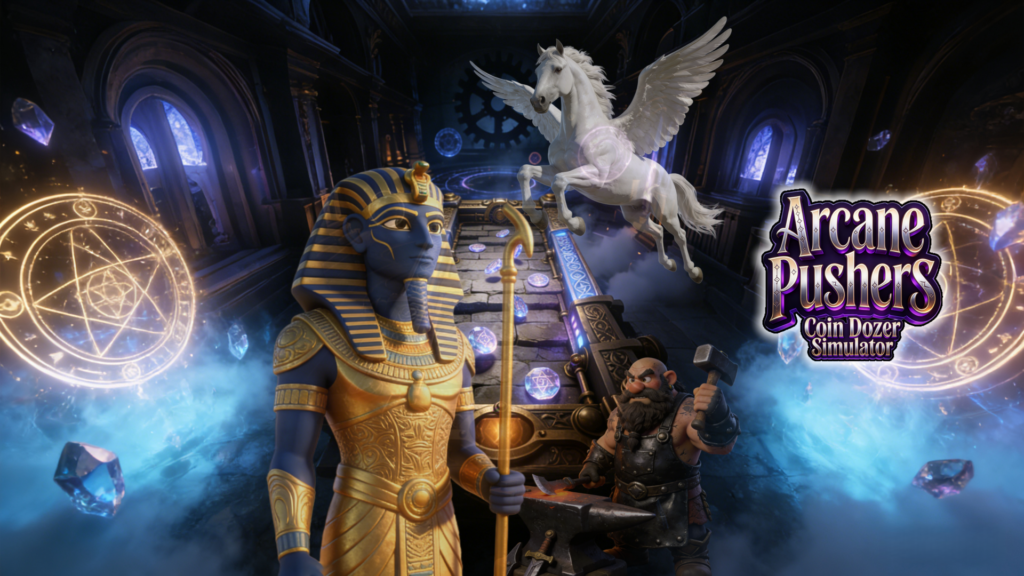 Arcane Pushers: Coin Dozer Simulator screenshot