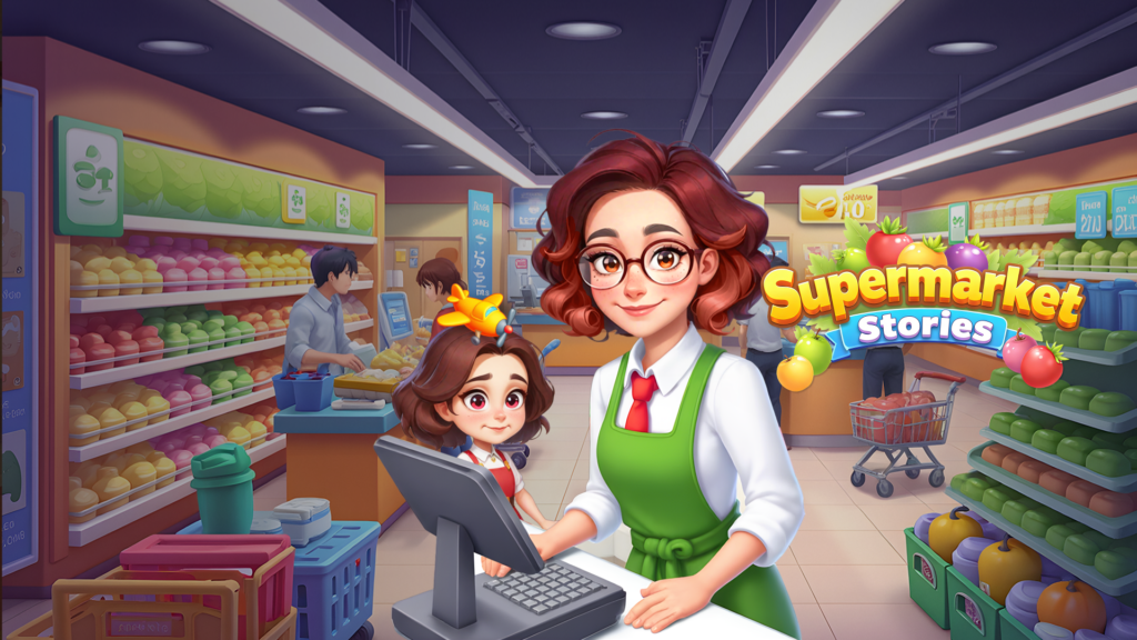 Supermarket Stories Merge & Manage screenshot