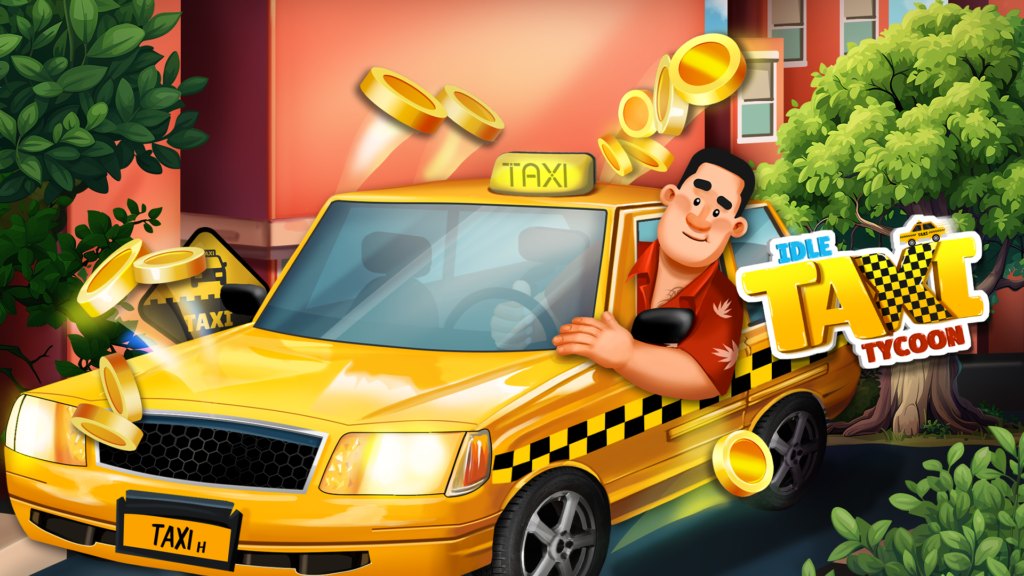 Idle Taxi Tycoon screenshot